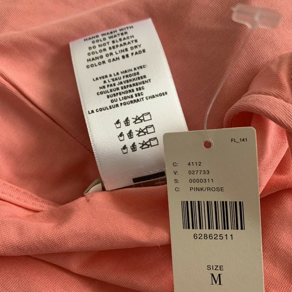 Anthropologie Eri + Ali Sheer Open Back Pullover Tank  Top Medium M New NWT - Picture 5 of 5